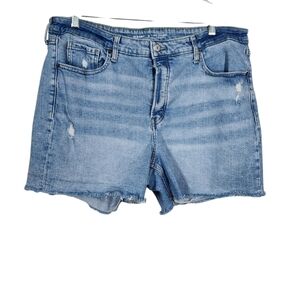 OLD NAVY OG STAIGHT BUTTON FLY DENIM SHORTS